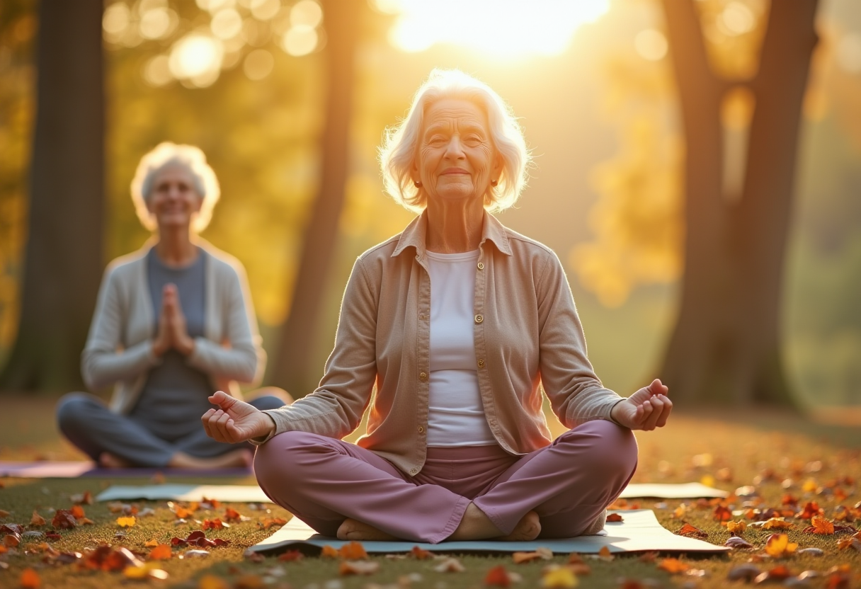 Гармонійна практика йоги для активного довголіття